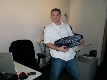 Ryan at his Microsoft office in Seattle